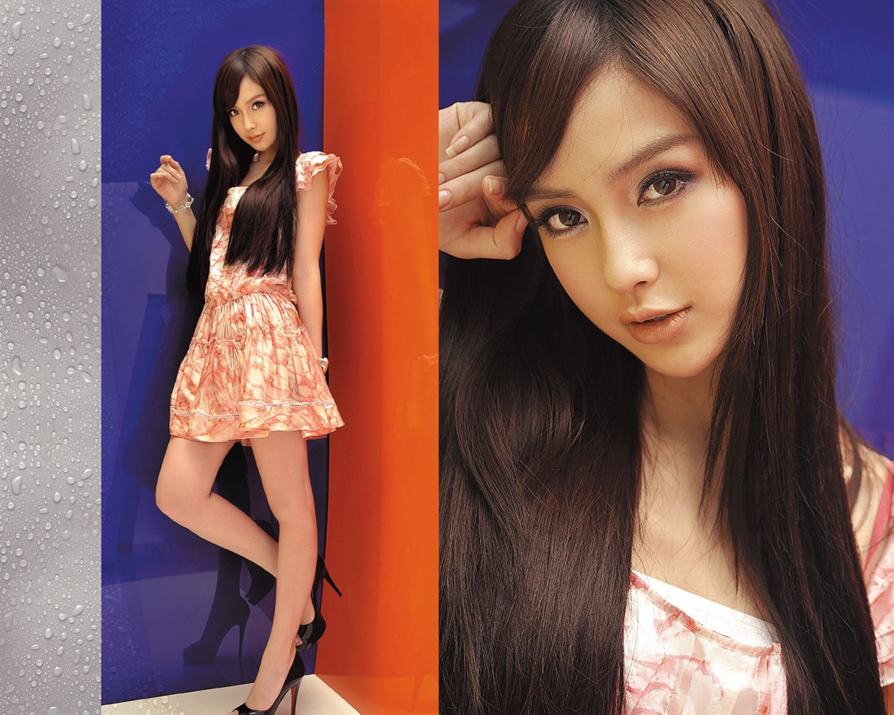 AngelaBaby Yang schöne Tapete #6 - 1280x1024