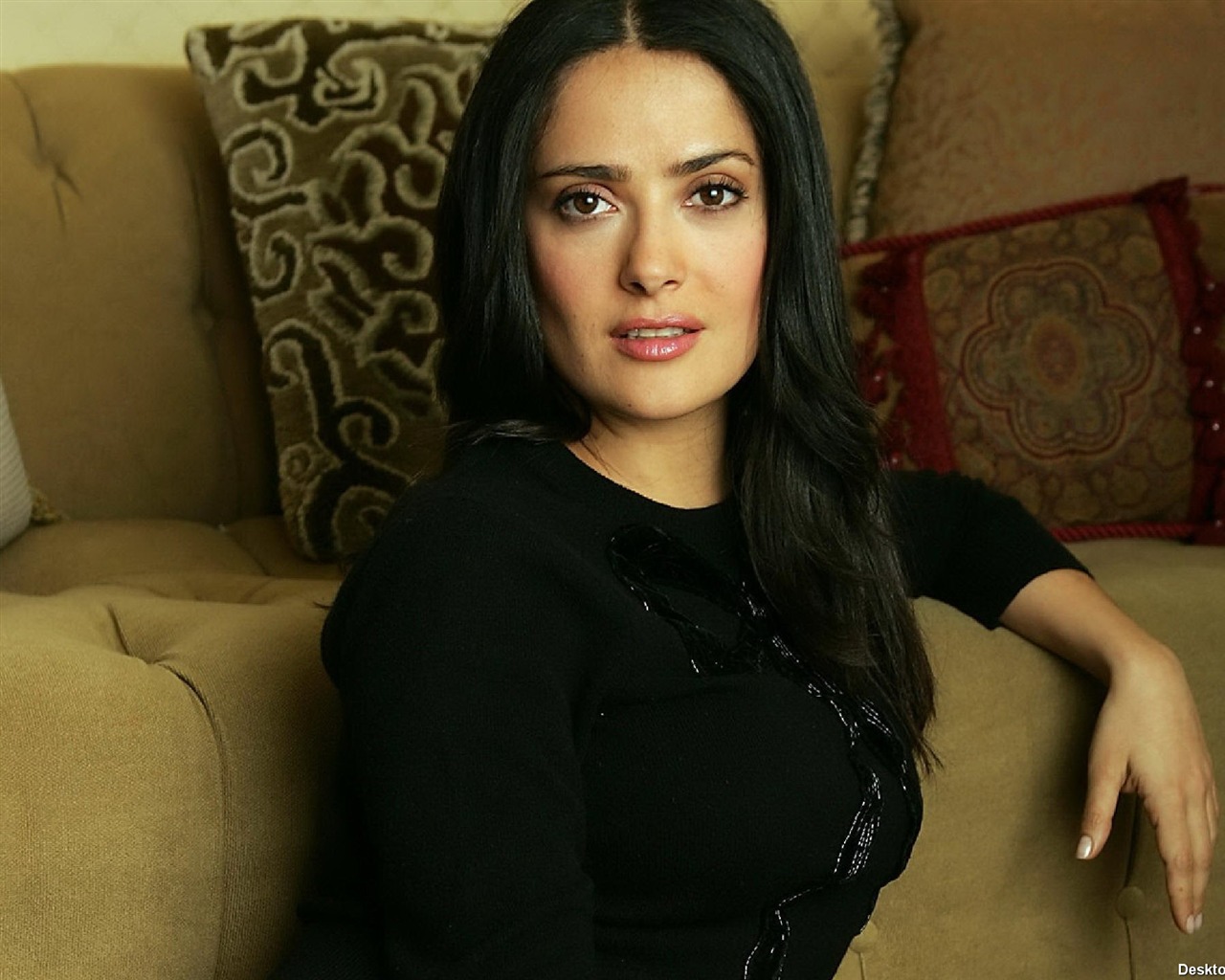 Salma Hayek krásnou tapetu (2) #11 - 1280x1024
