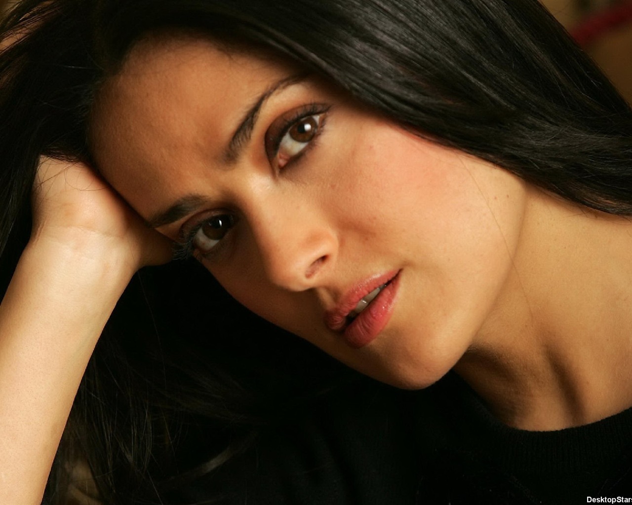 Salma Hayek krásnou tapetu (2) #14 - 1280x1024