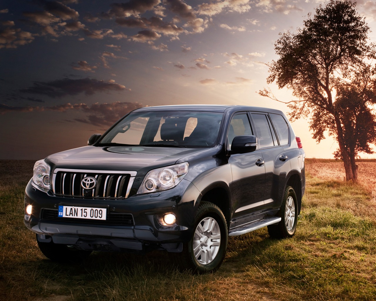 Toyota Land Cruiser Prado - 2009 HD tapetu #1 - 1280x1024