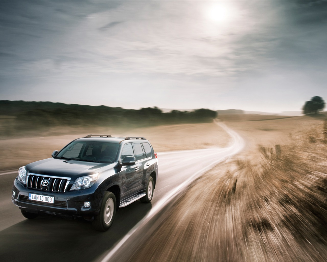 Toyota Land Cruiser Prado - 2009 HD wallpaper #2 - 1280x1024