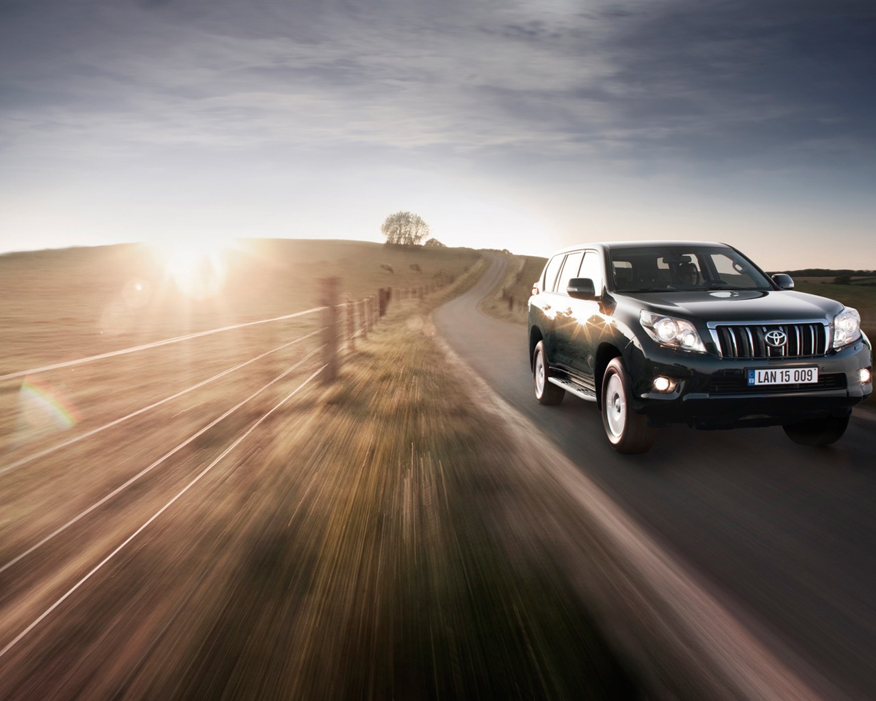 Toyota Land Cruiser Prado - 2009 HD tapetu #3 - 1280x1024