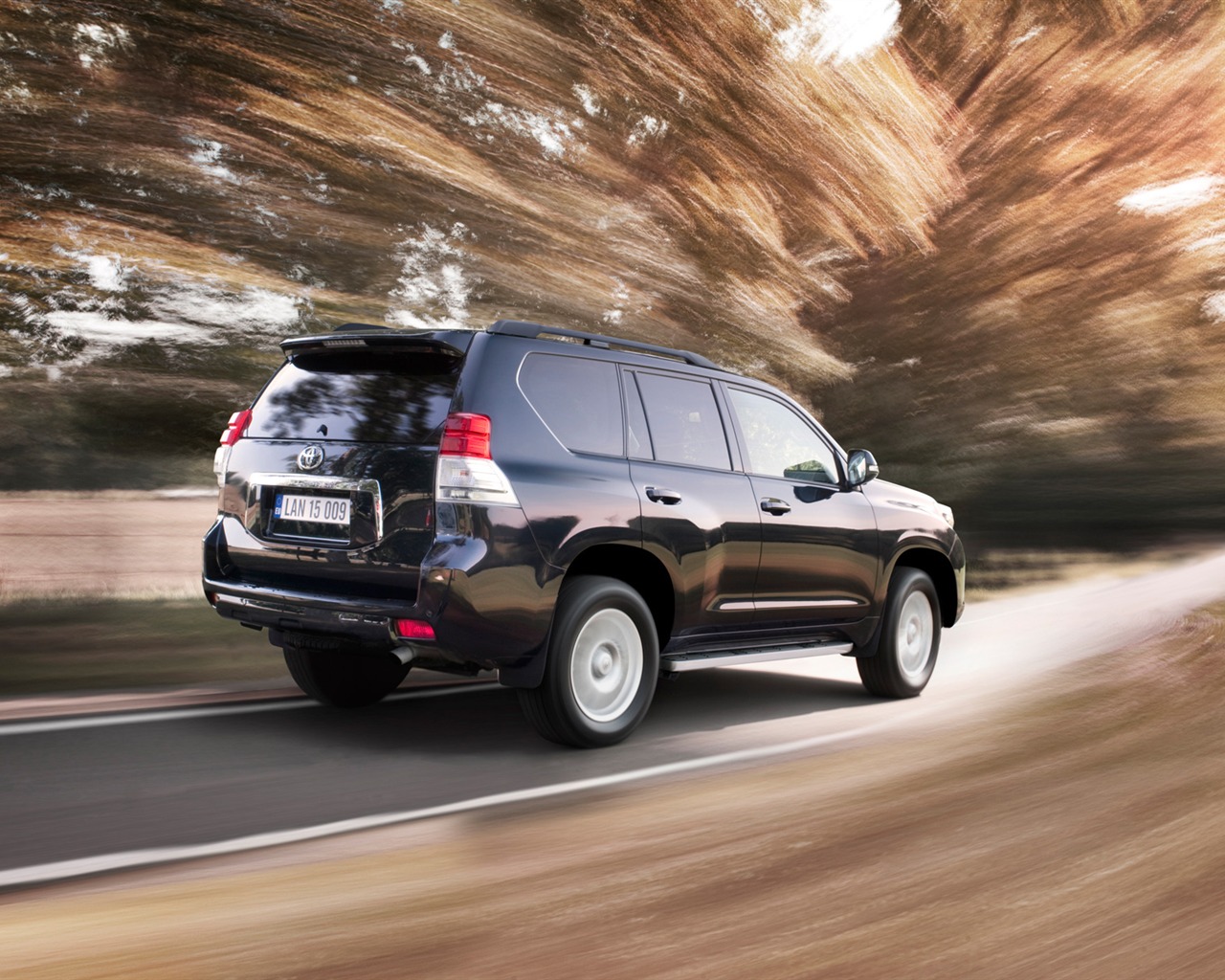 Toyota Land Cruiser Prado - 2009 HD tapetu #7 - 1280x1024