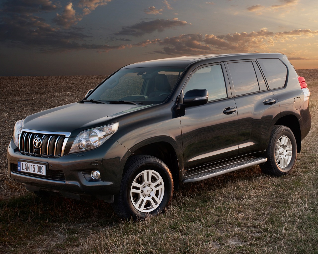 Toyota Land Cruiser Prado - 2009 HD Wallpaper #11 - 1280x1024