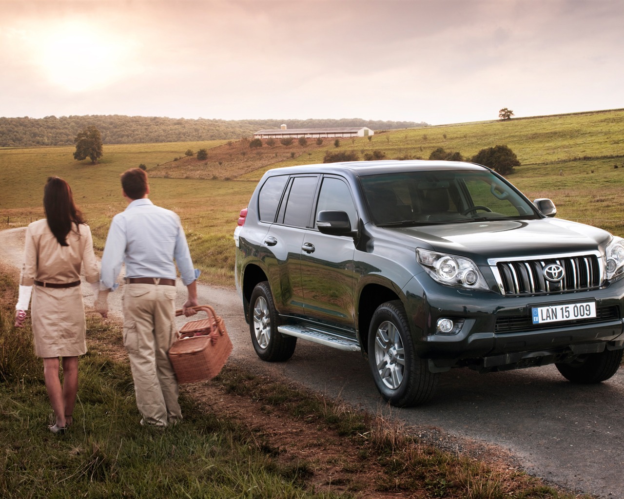 Toyota Land Cruiser Prado - 2009 HD tapetu #26 - 1280x1024