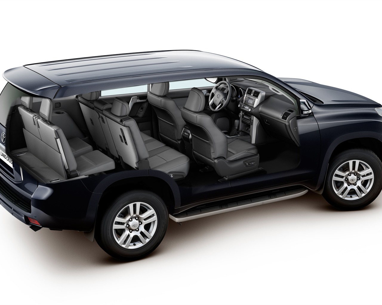 Toyota Land Cruiser Prado - 2009 HD tapetu #66 - 1280x1024