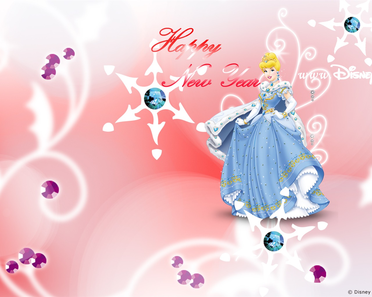 Princezna Disney karikatury tapety (1) #3 - 1280x1024