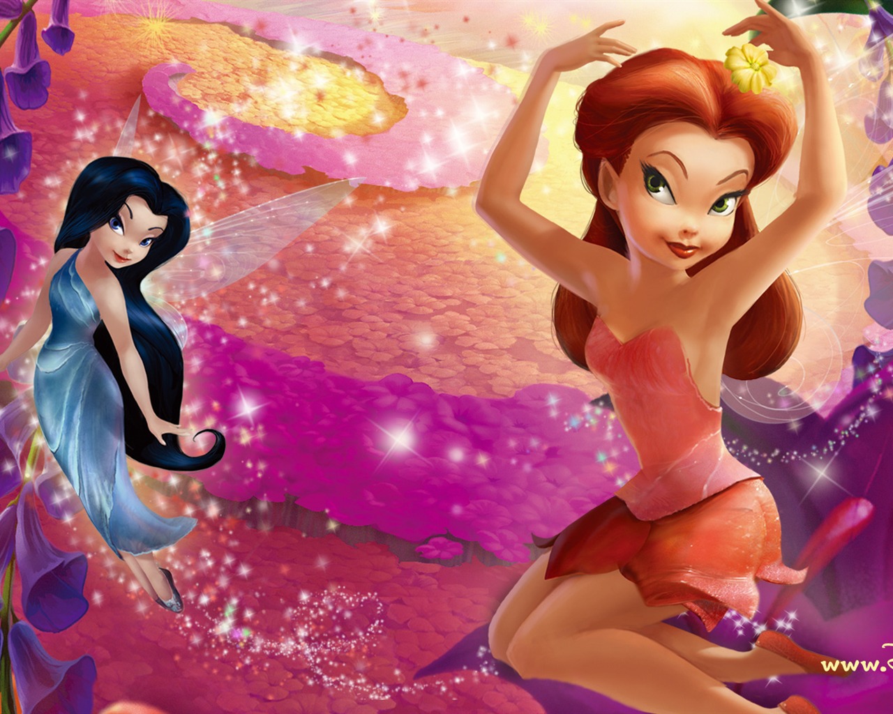 Princezna Disney karikatury tapety (1) #6 - 1280x1024