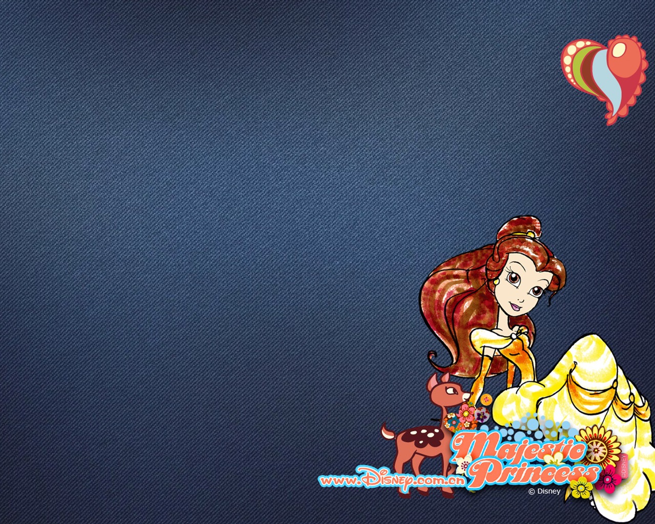 Princezna Disney karikatury tapety (1) #13 - 1280x1024