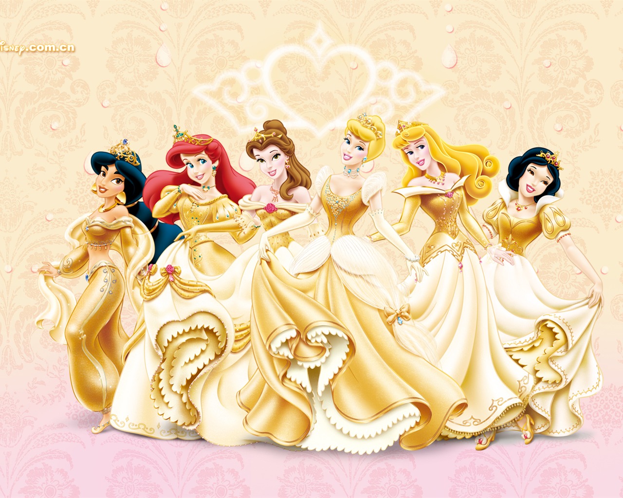 Princezna Disney karikatury tapety (1) #20 - 1280x1024