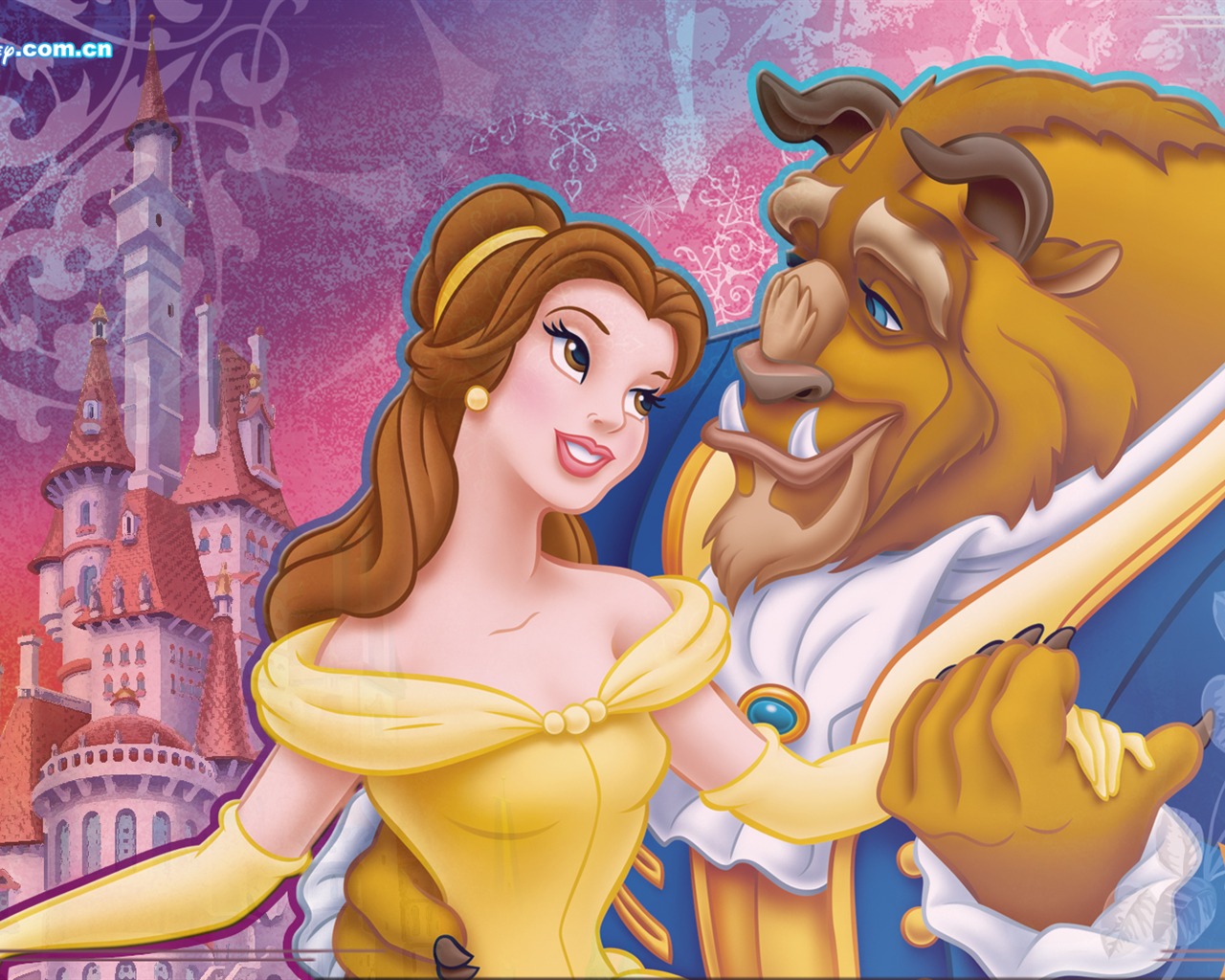 Princezna Disney karikatury tapety (2) #13 - 1280x1024