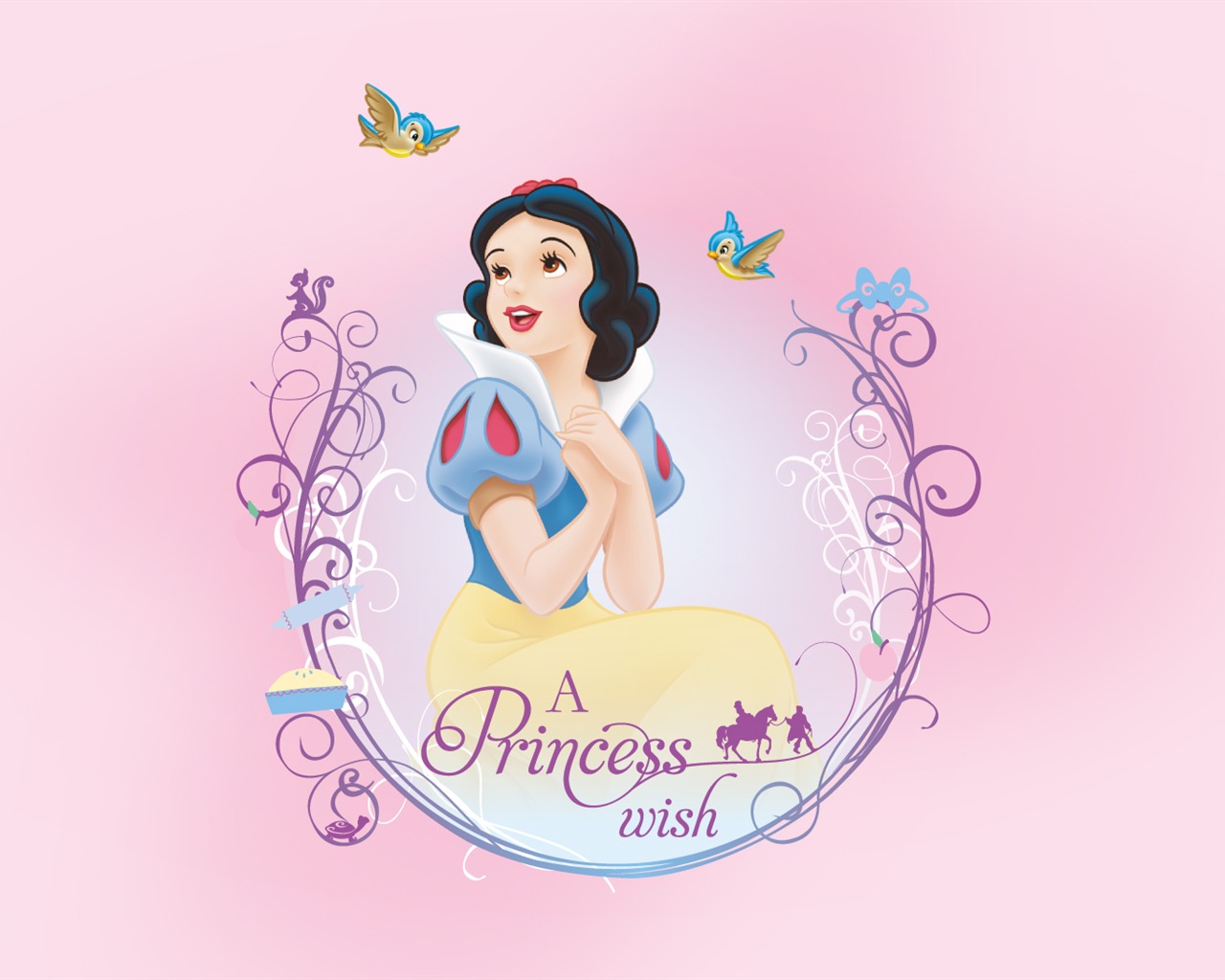 Princess Disney cartoon wallpaper (2) #17 - 1280x1024