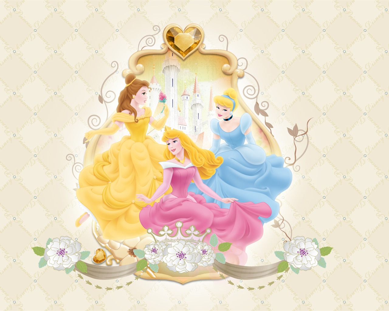 Princezna Disney karikatury tapety (2) #20 - 1280x1024