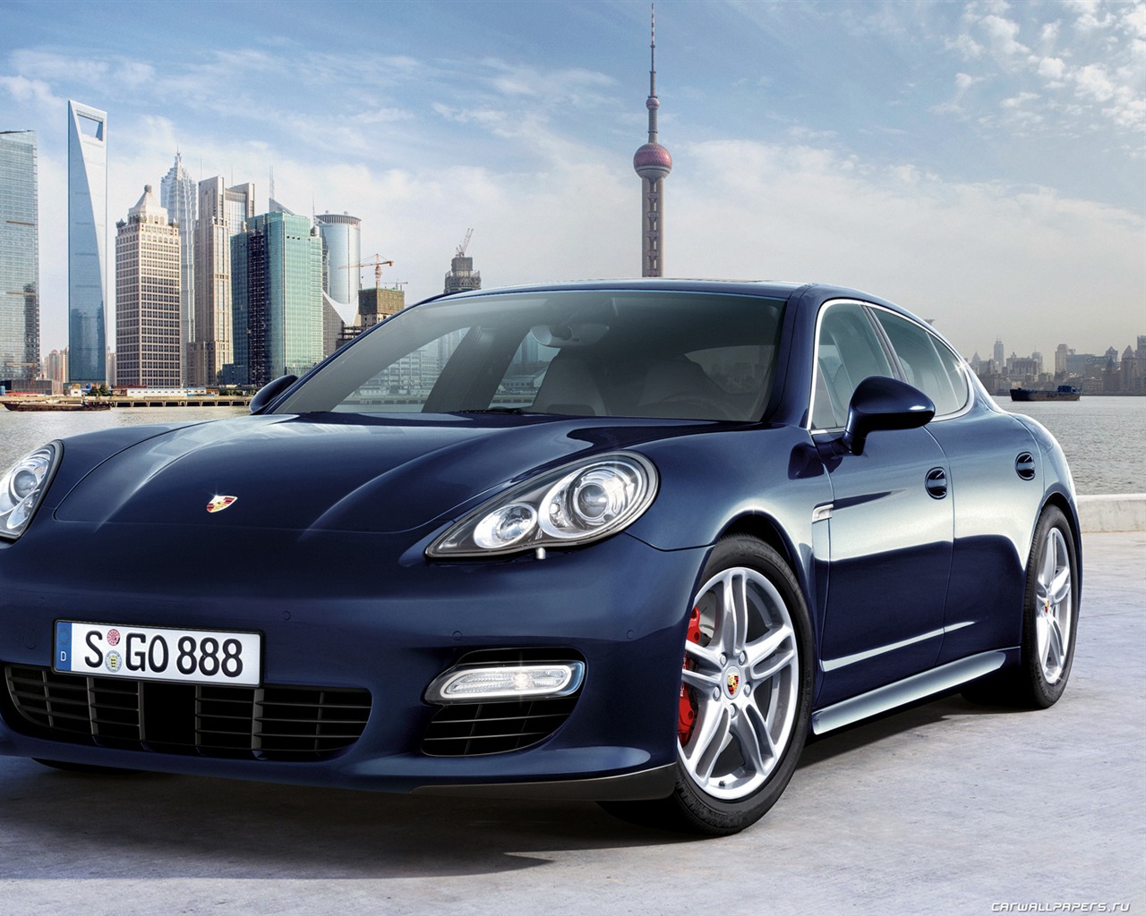 Porsche Panamera Turbo - 2009 HD wallpaper #1 - 1280x1024