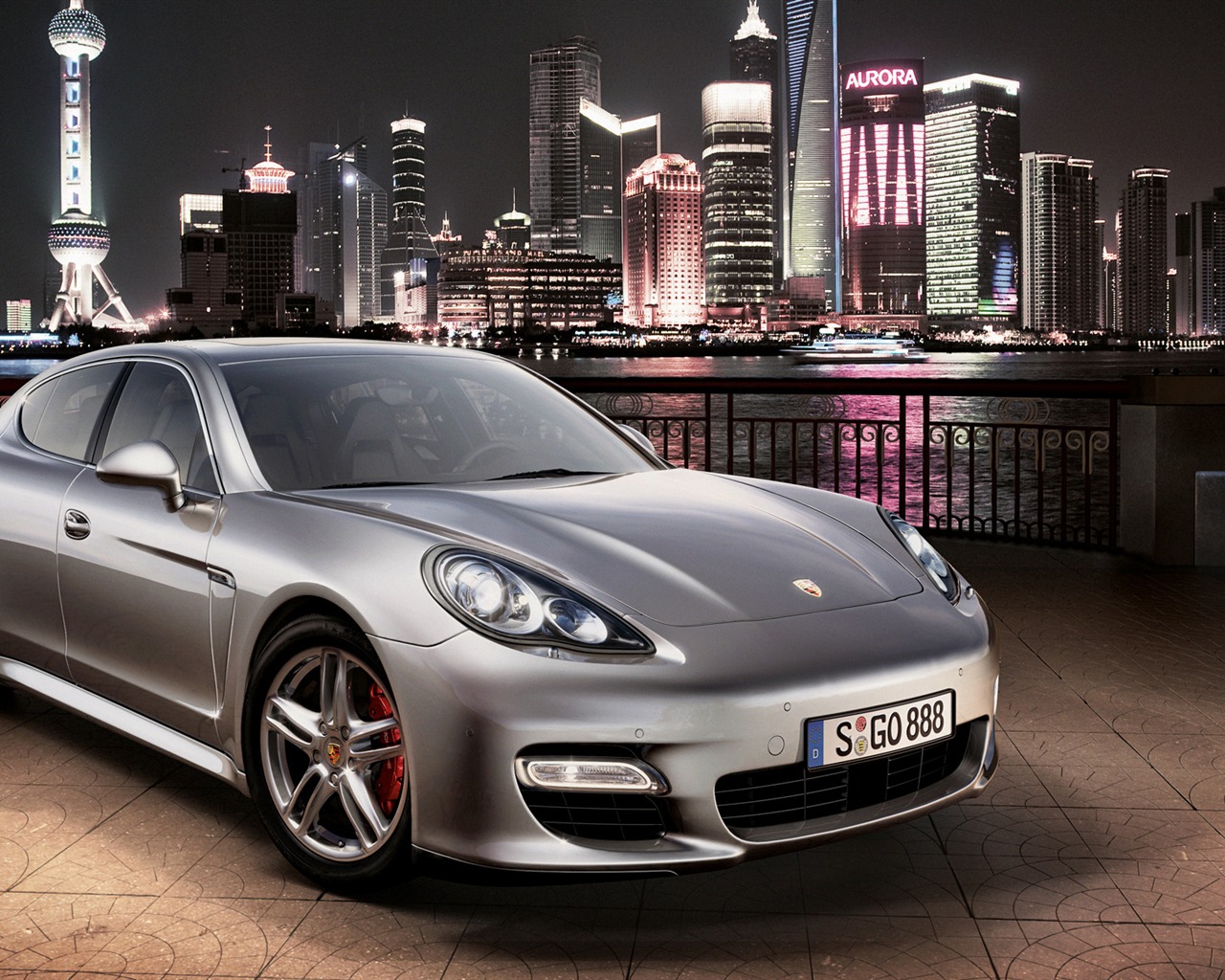 Porsche Panamera Turbo - 2009 HD wallpaper #3 - 1280x1024