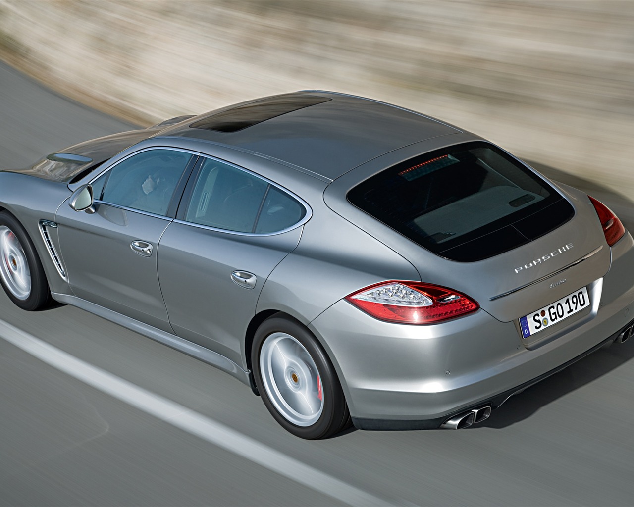 Porsche Panamera Turbo - 2009 HD tapetu #21 - 1280x1024