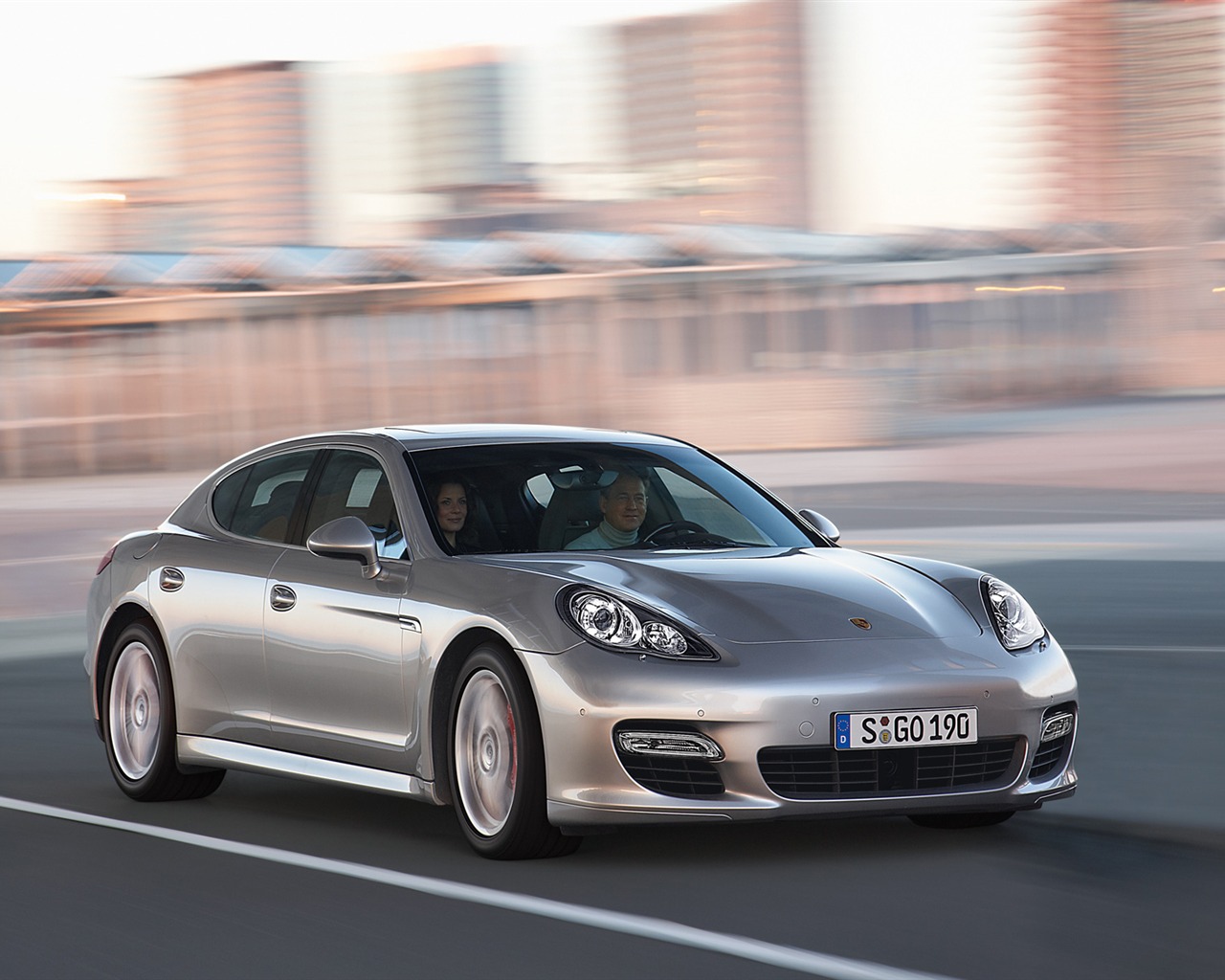Porsche Panamera Turbo - 2009 HD tapetu #23 - 1280x1024