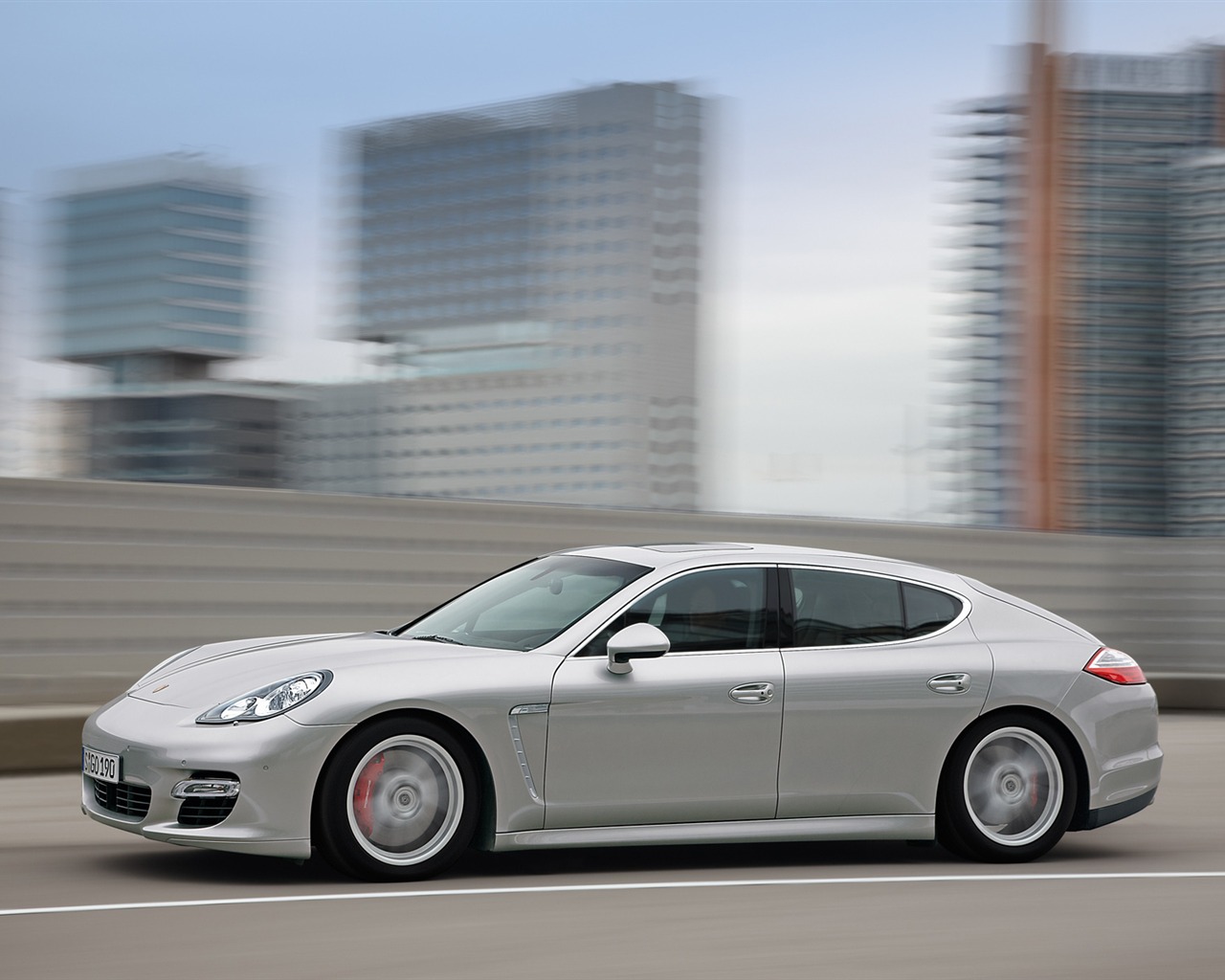 포르쉐 Panamera 터보 - 2009의 HD 벽지 #28 - 1280x1024