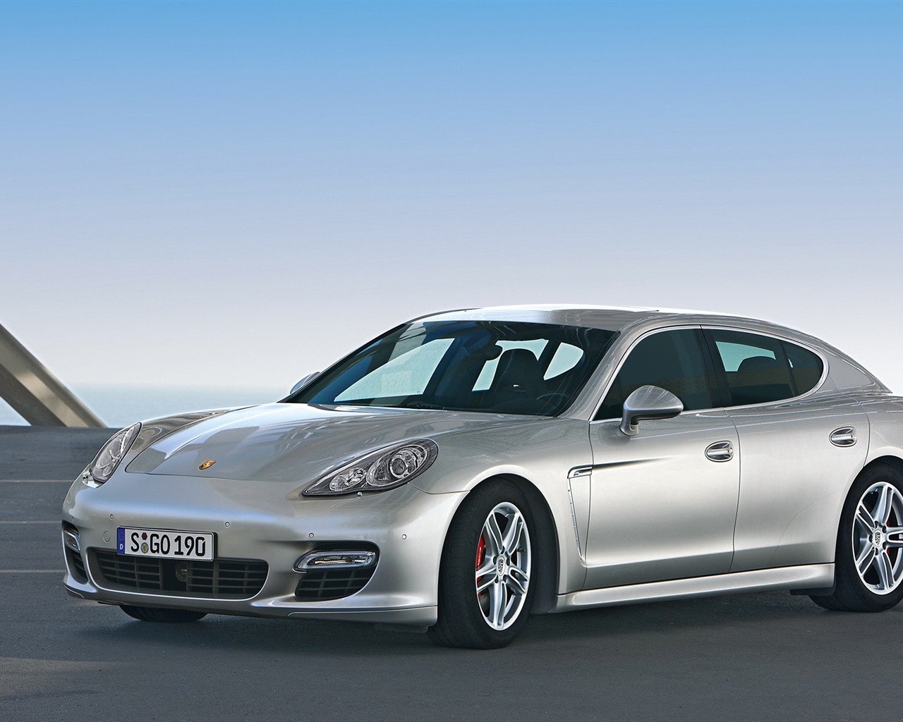 포르쉐 Panamera 터보 - 2009의 HD 벽지 #31 - 1280x1024