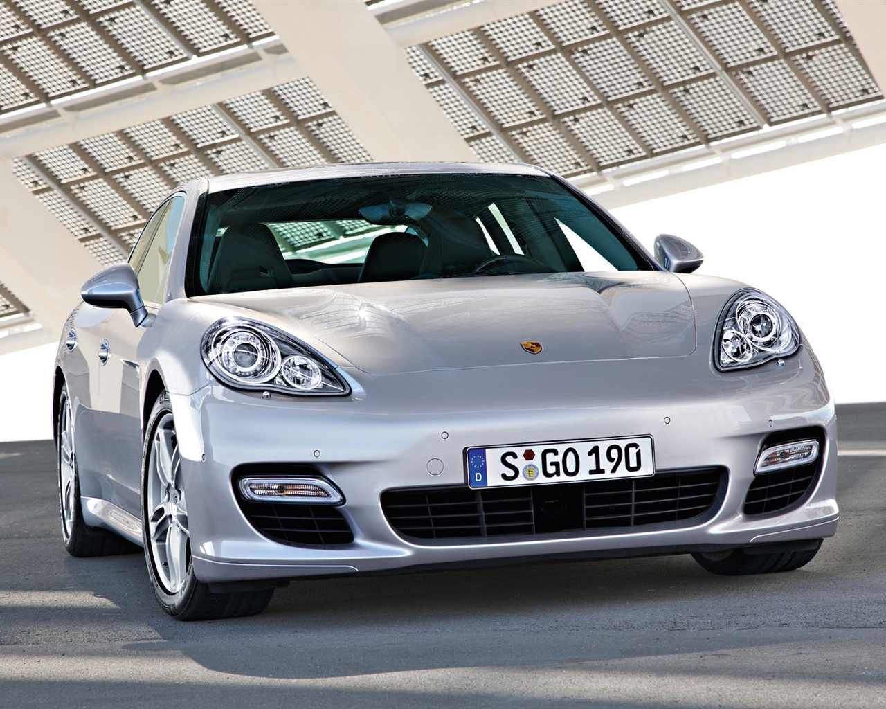 포르쉐 Panamera 터보 - 2009의 HD 벽지 #35 - 1280x1024