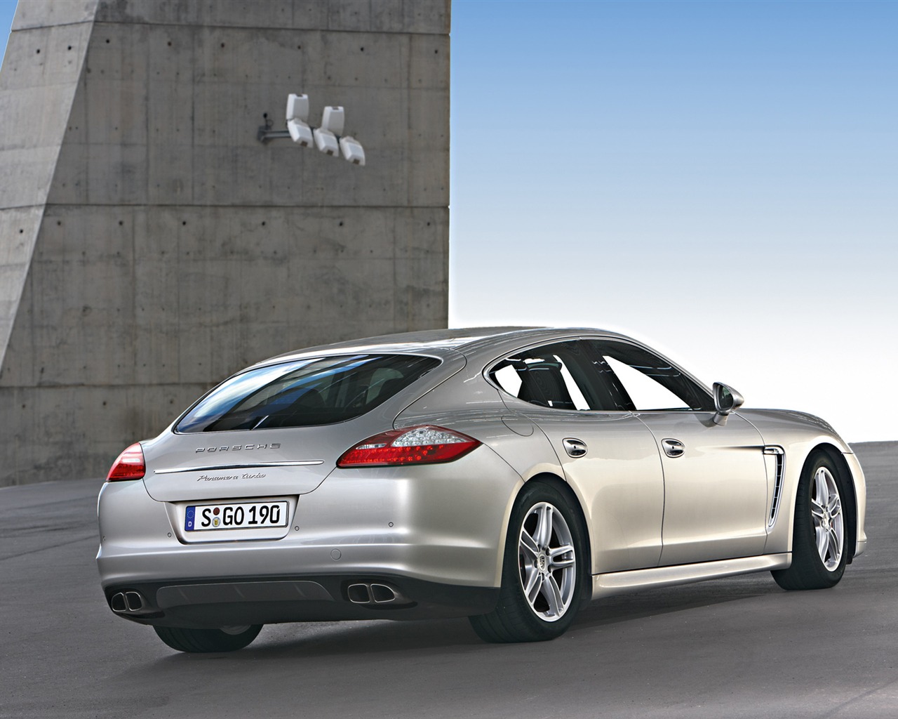 포르쉐 Panamera 터보 - 2009의 HD 벽지 #40 - 1280x1024