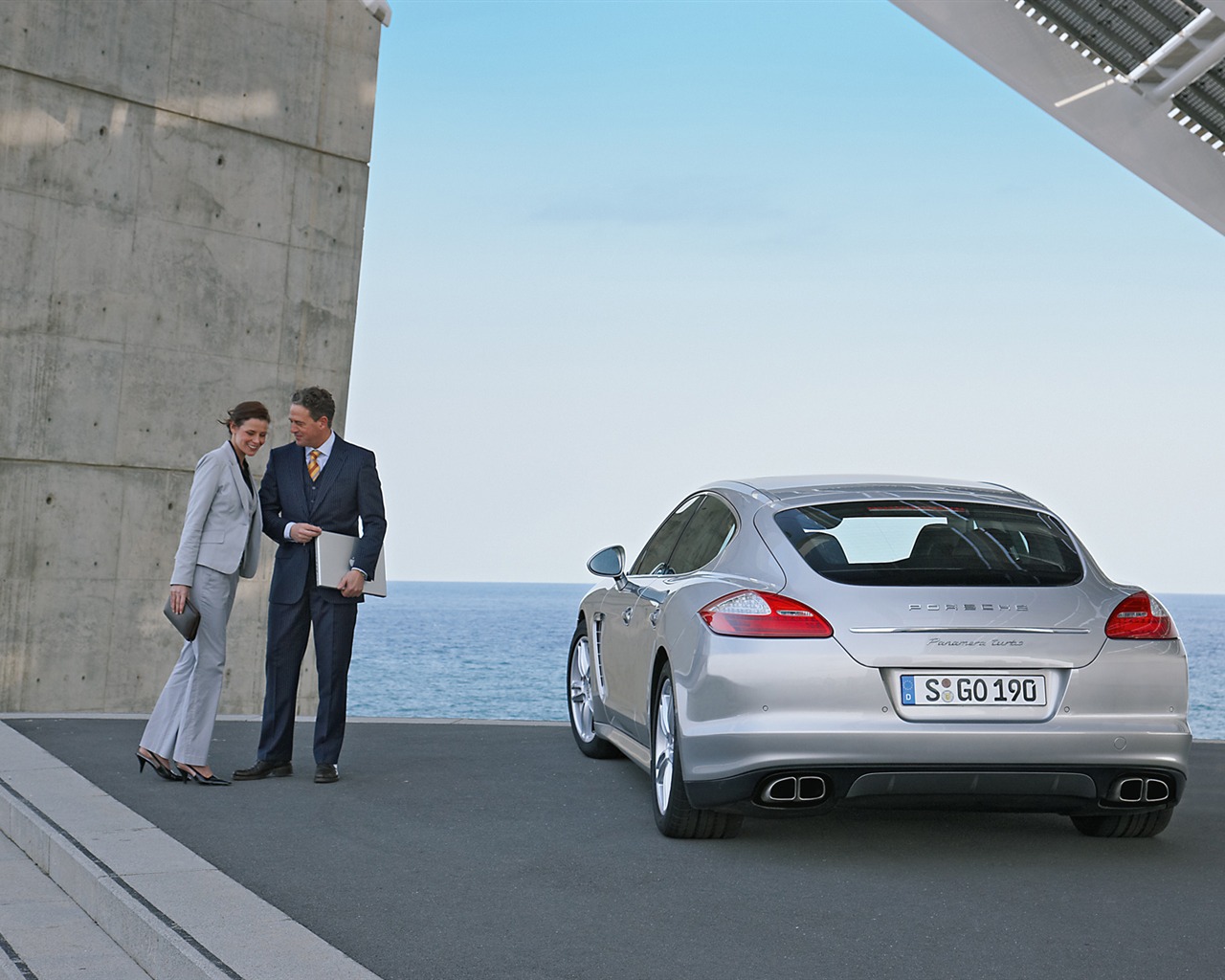 Porsche Panamera Turbo - 2009 HD tapetu #43 - 1280x1024