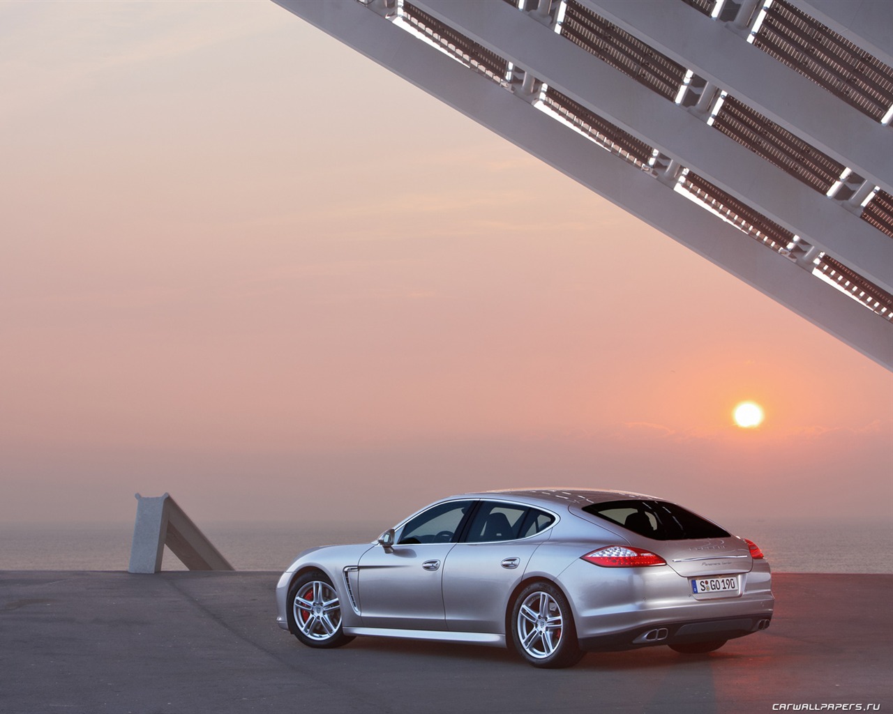 포르쉐 Panamera 터보 - 2009의 HD 벽지 #47 - 1280x1024