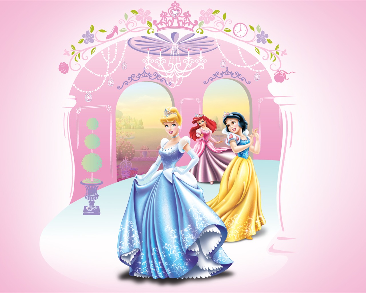Princess Disney-Zeichentrickfilm Tapete (3) #2 - 1280x1024