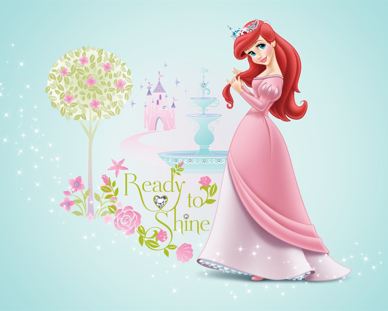 Princezna Disney karikatury tapety (3) #3 - 1280x1024
