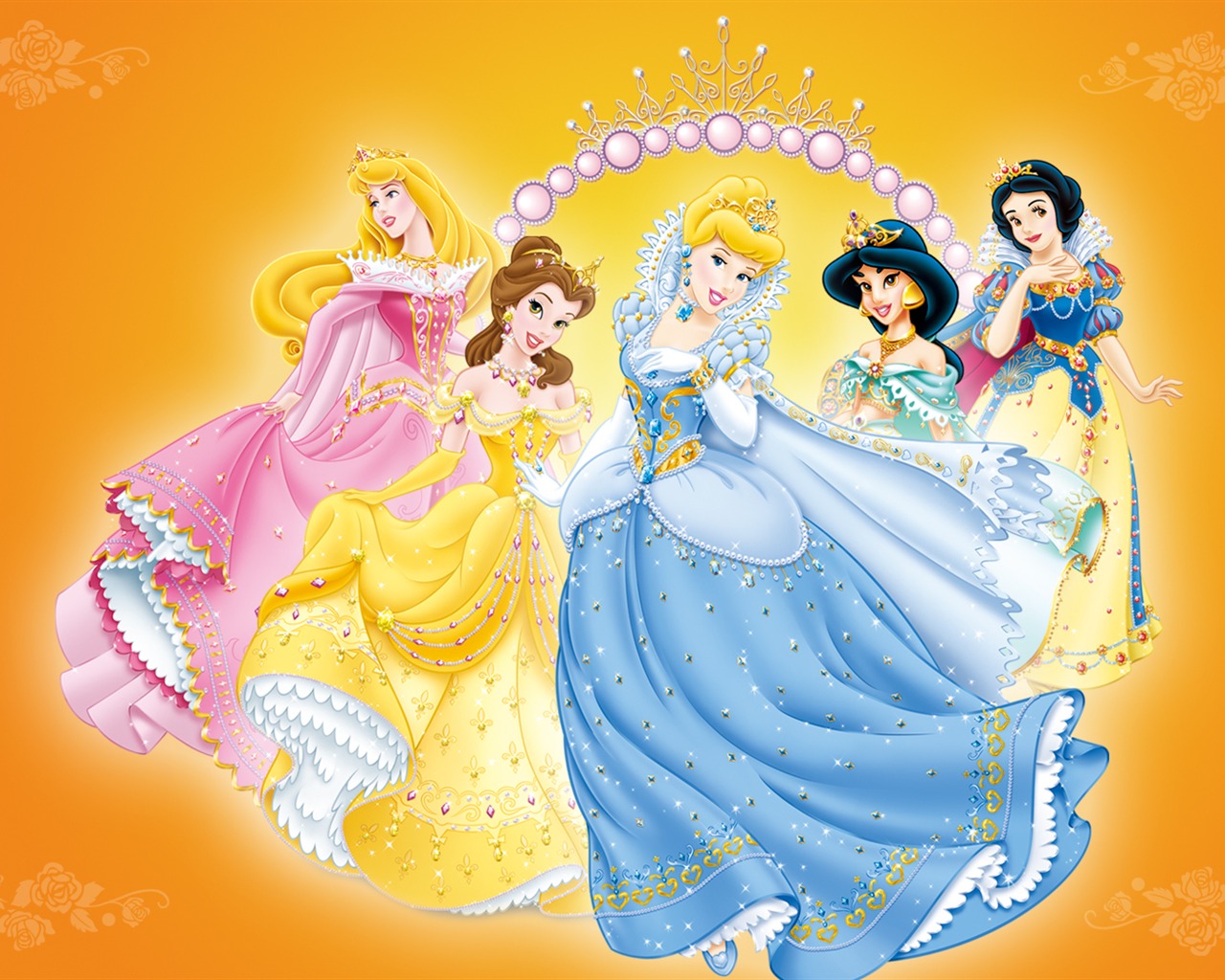 Princezna Disney karikatury tapety (3) #17 - 1280x1024