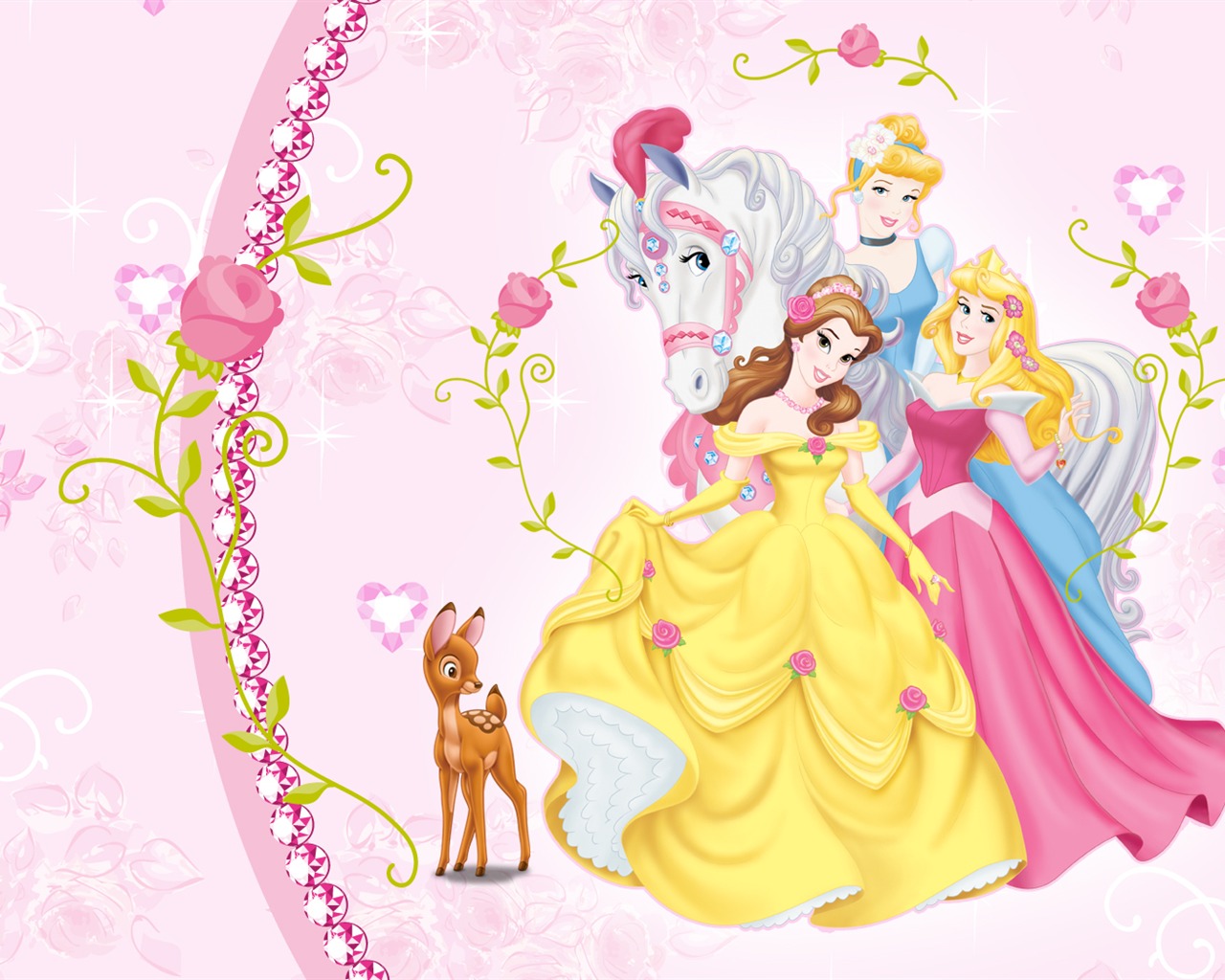 Princess Disney-Zeichentrickfilm Tapete (3) #18 - 1280x1024