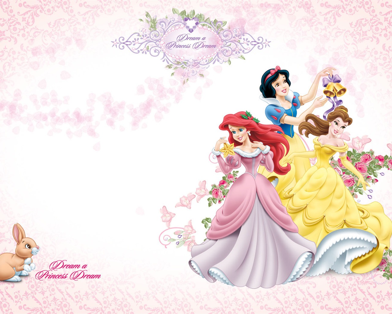 Princezna Disney karikatury tapety (3) #19 - 1280x1024