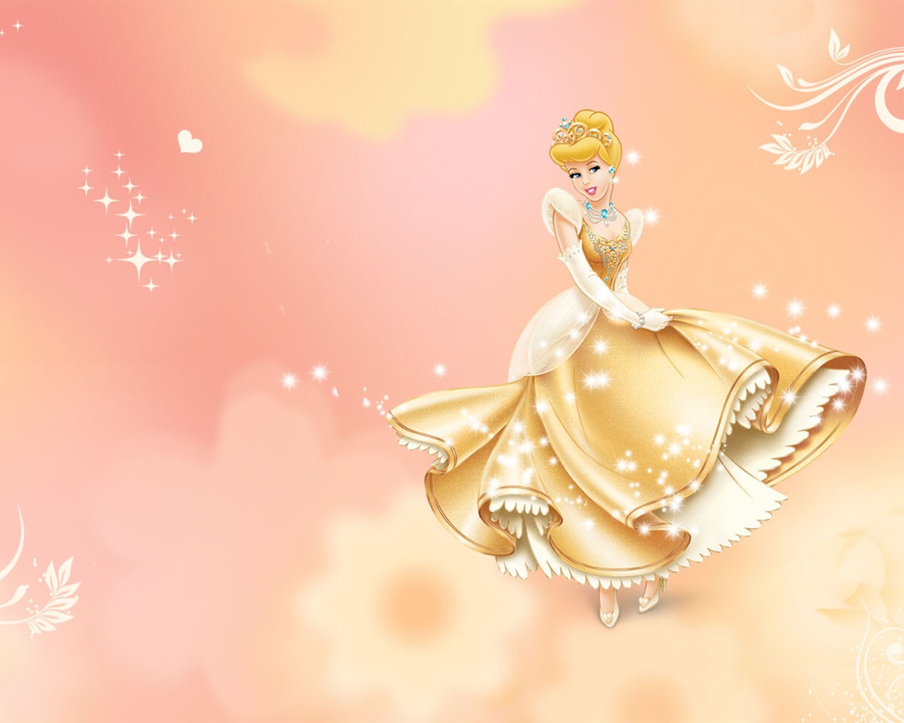 Princess Disney cartoon wallpaper (4) #5 - 1280x1024