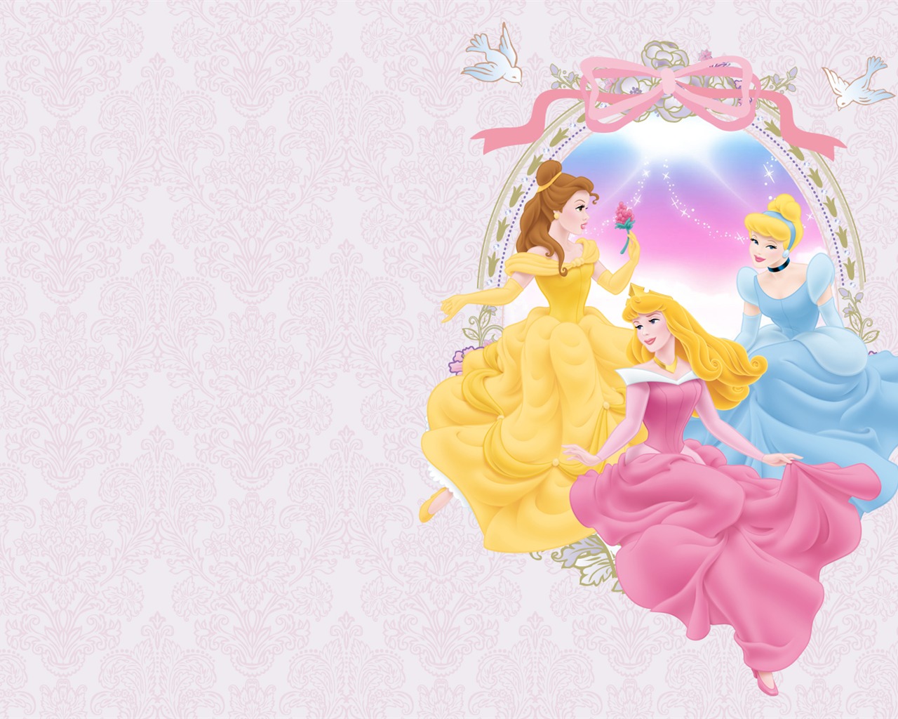 Princezna Disney karikatury tapety (4) #6 - 1280x1024