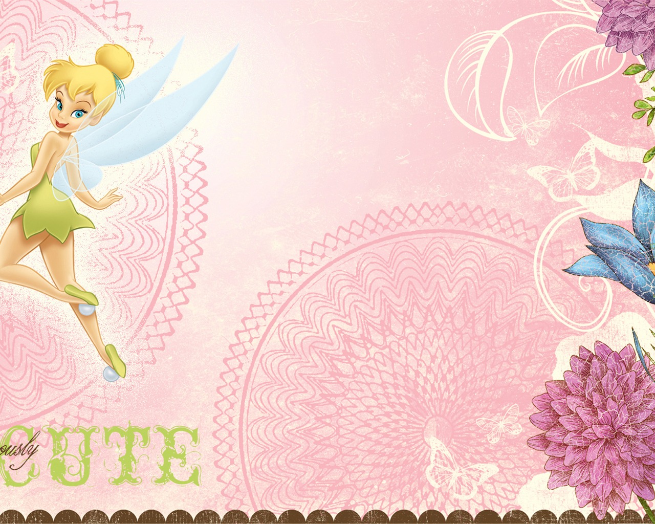 Princezna Disney karikatury tapety (4) #7 - 1280x1024