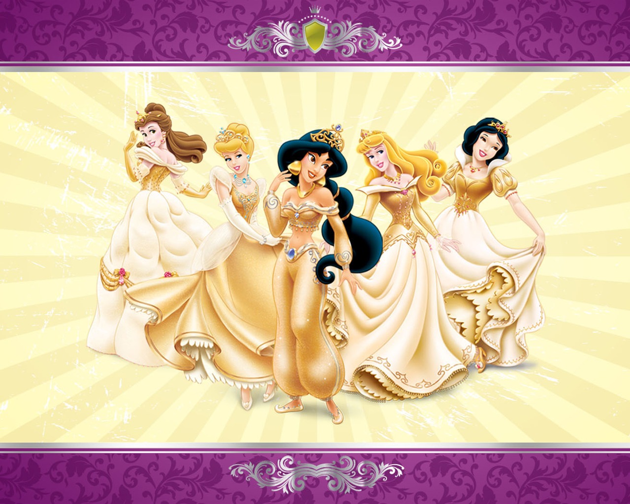 Princezna Disney karikatury tapety (4) #8 - 1280x1024