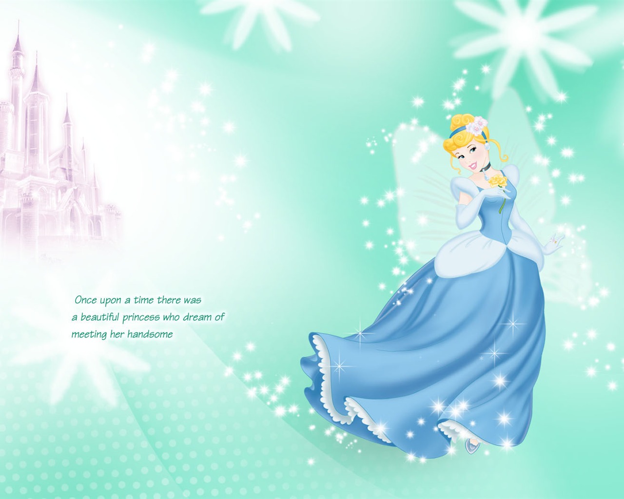 Princesa Disney de dibujos animados fondos de escritorio (4) #10 - 1280x1024
