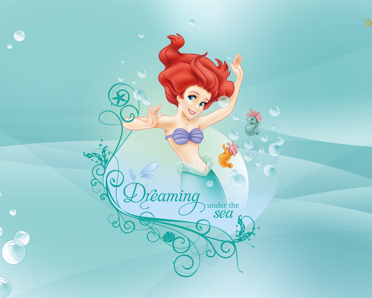 Princezna Disney karikatury tapety (4) #13 - 1280x1024