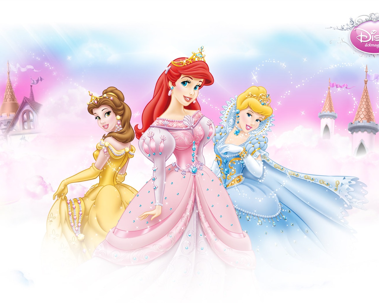 Princezna Disney karikatury tapety (4) #19 - 1280x1024