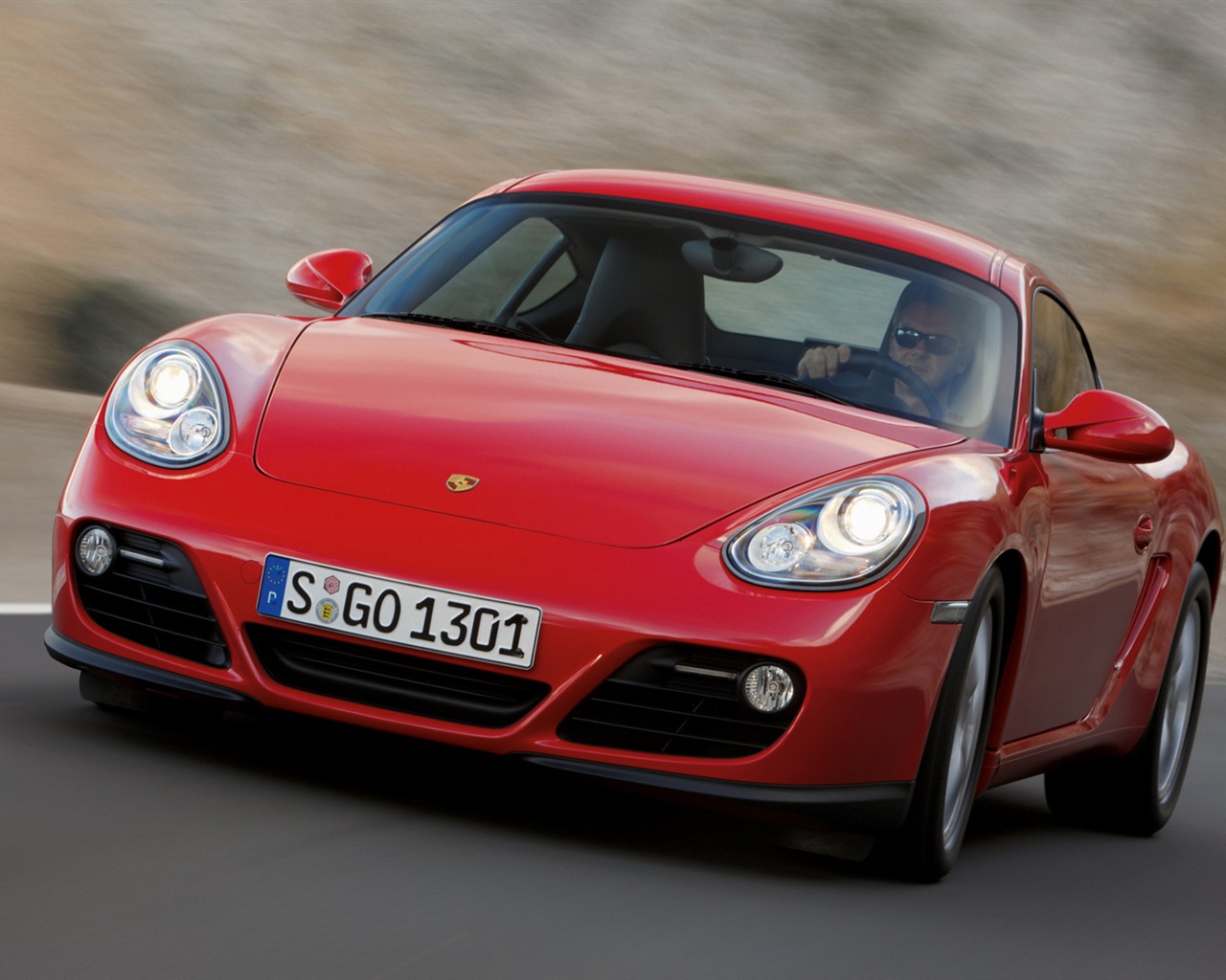 Porsche Cayman - 2009 HD tapetu #2 - 1280x1024
