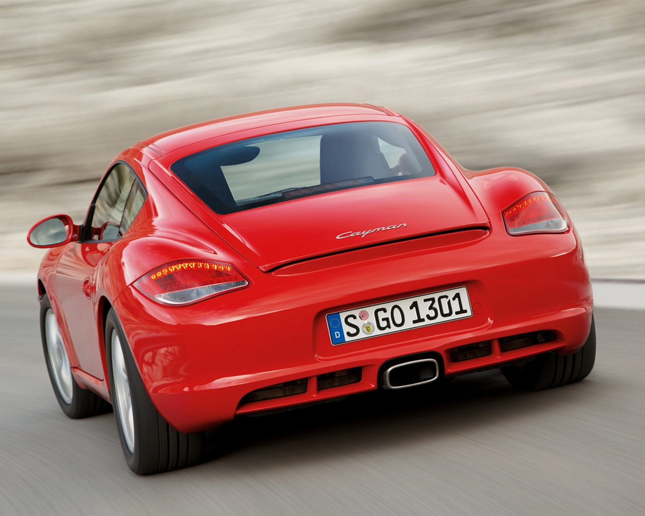 Porsche Cayman - 2009 保时捷4 - 1280x1024