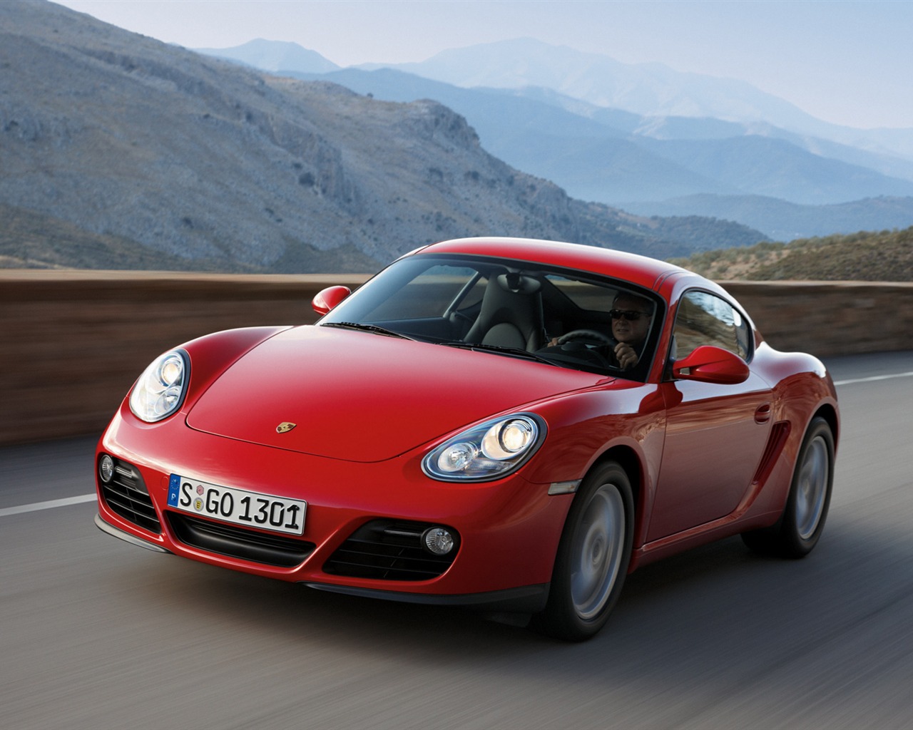 Porsche Cayman - 2009 HD tapetu #5 - 1280x1024