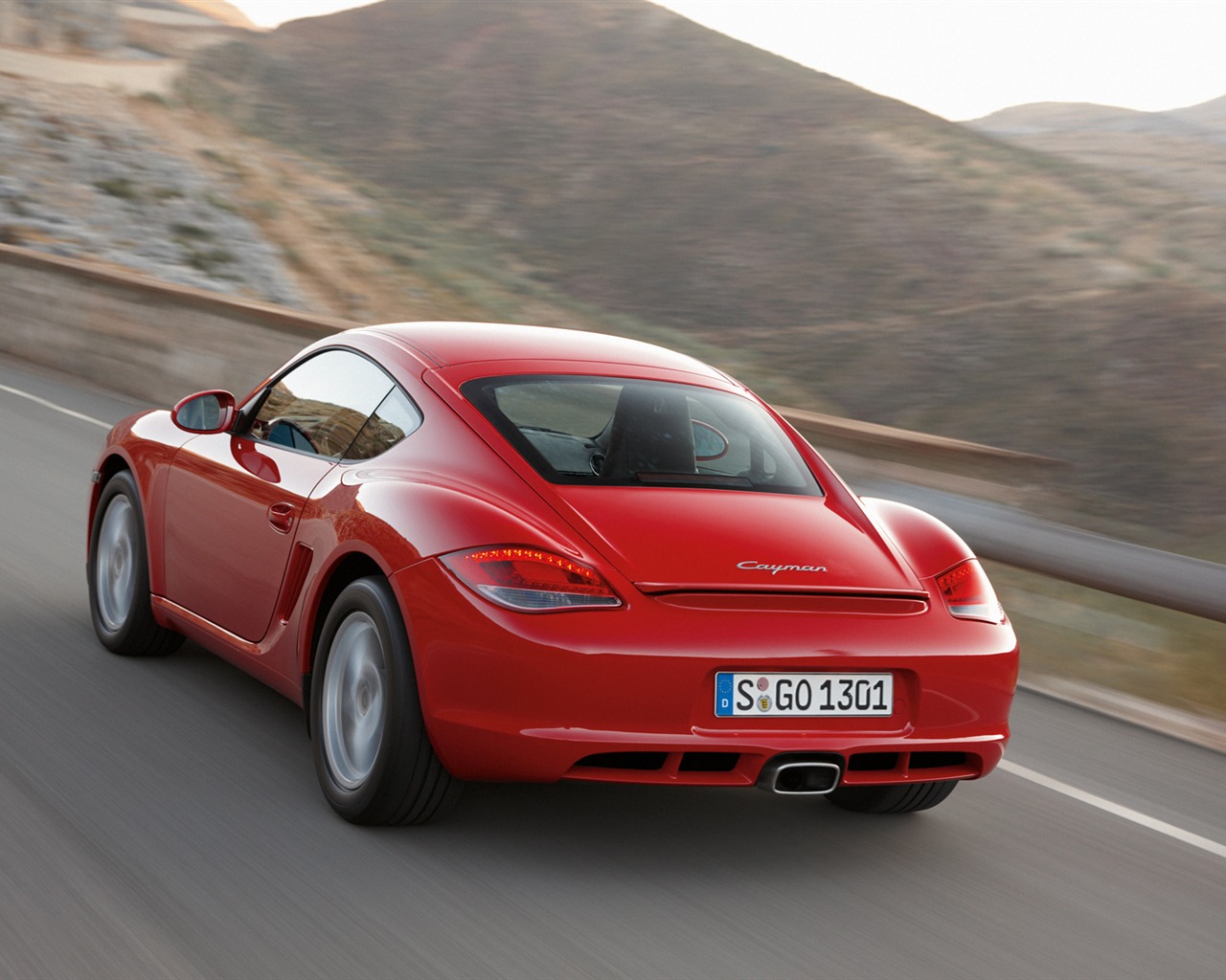 Porsche Cayman - 2009 HD wallpaper #6 - 1280x1024
