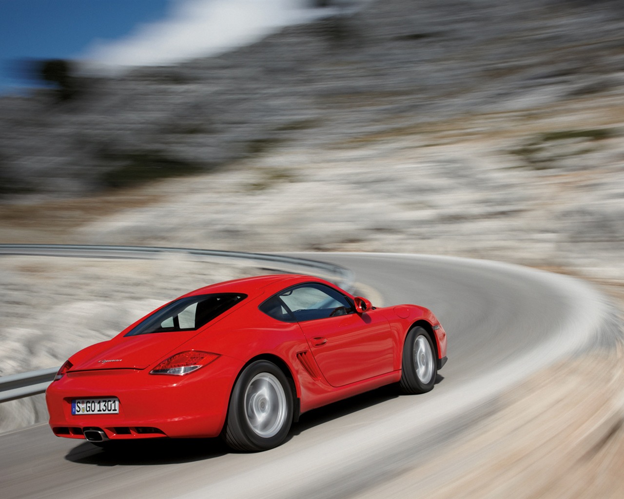 Porsche Cayman - 2009 HD tapetu #7 - 1280x1024