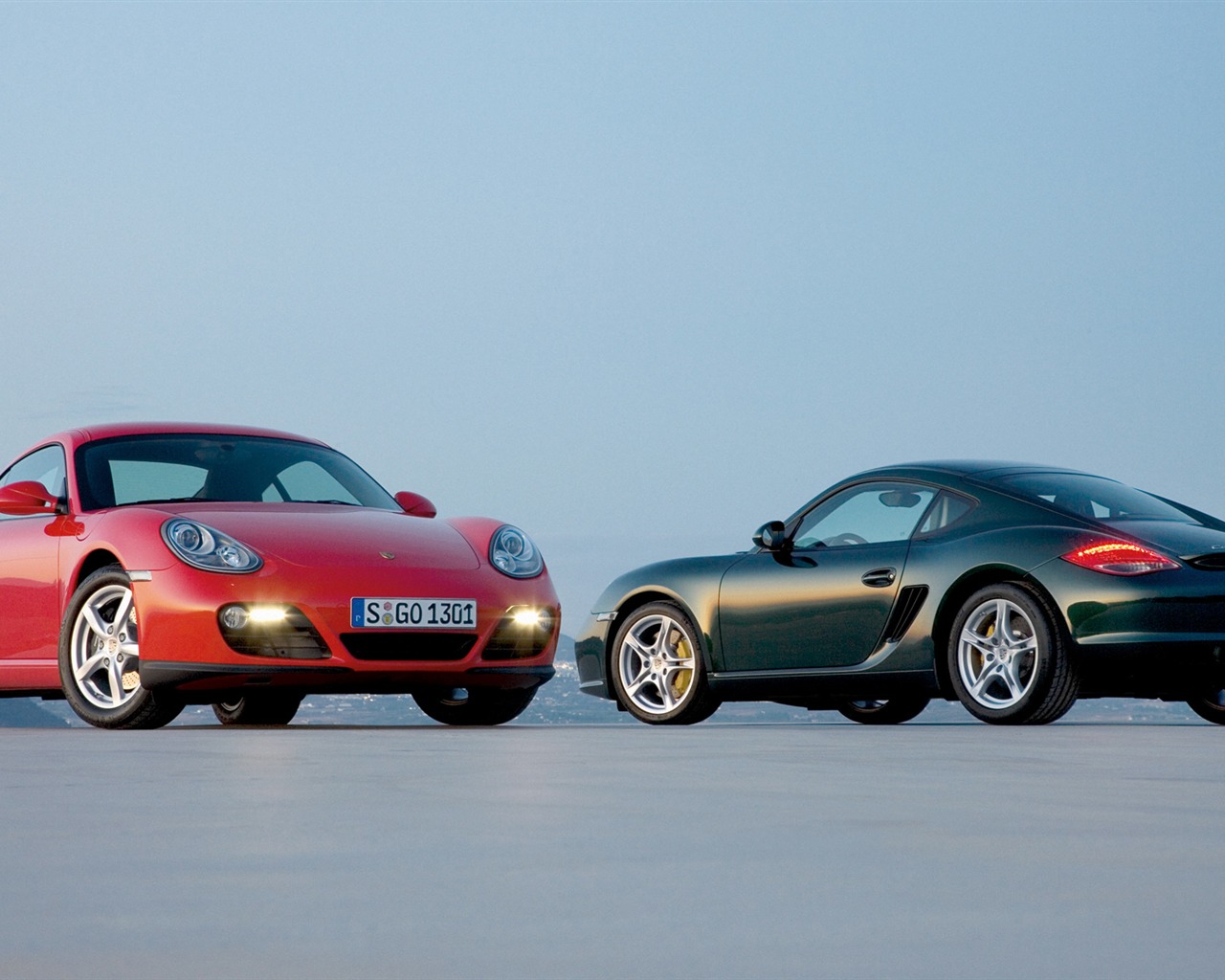 Porsche Cayman - 2009 HD tapetu #12 - 1280x1024