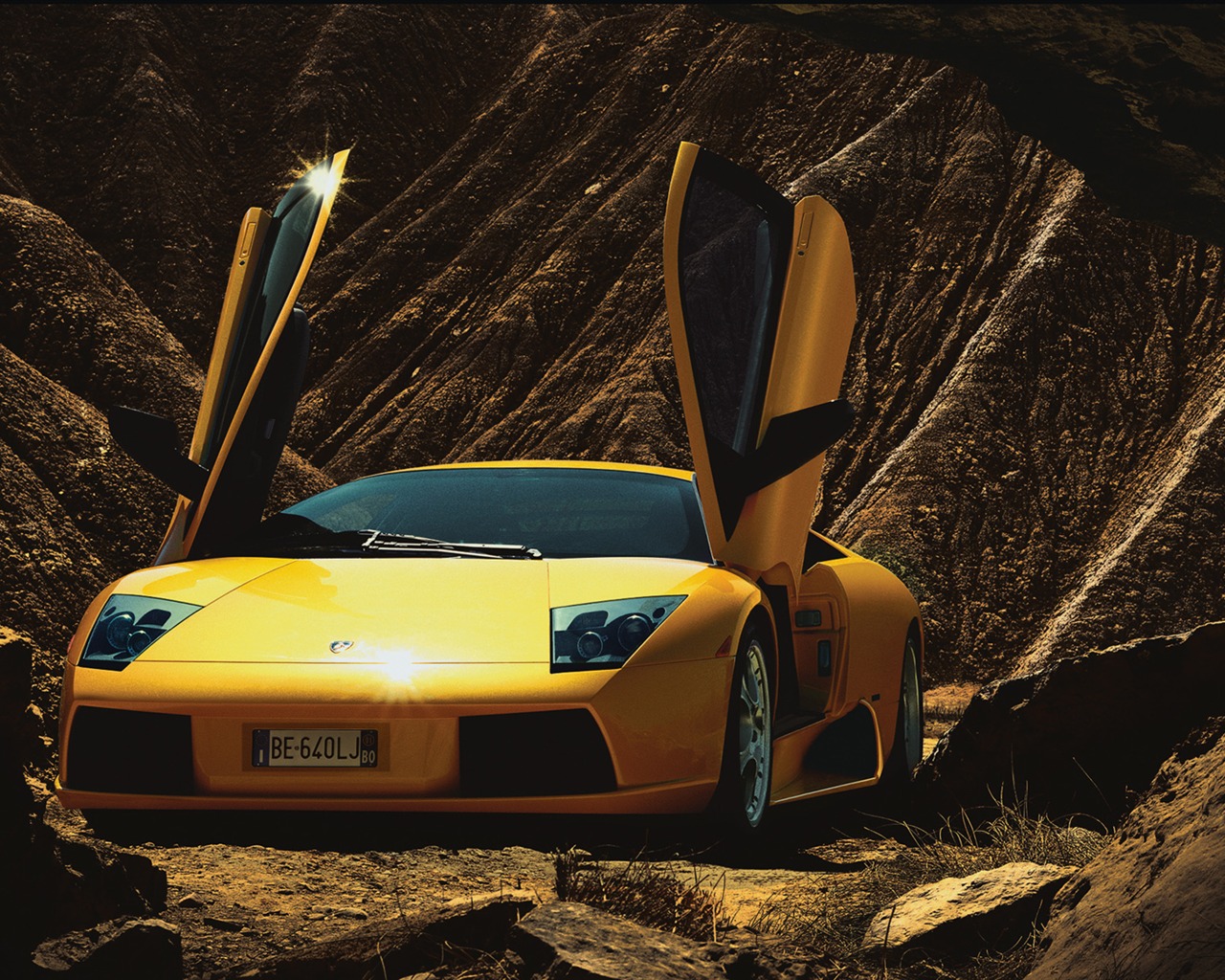 Lamborghini Murcielago - 2001 兰博基尼(一)5 - 1280x1024