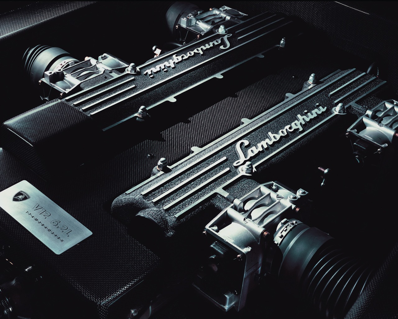 Lamborghini Murcielago - 2001 HD wallpaper (1) #10 - 1280x1024
