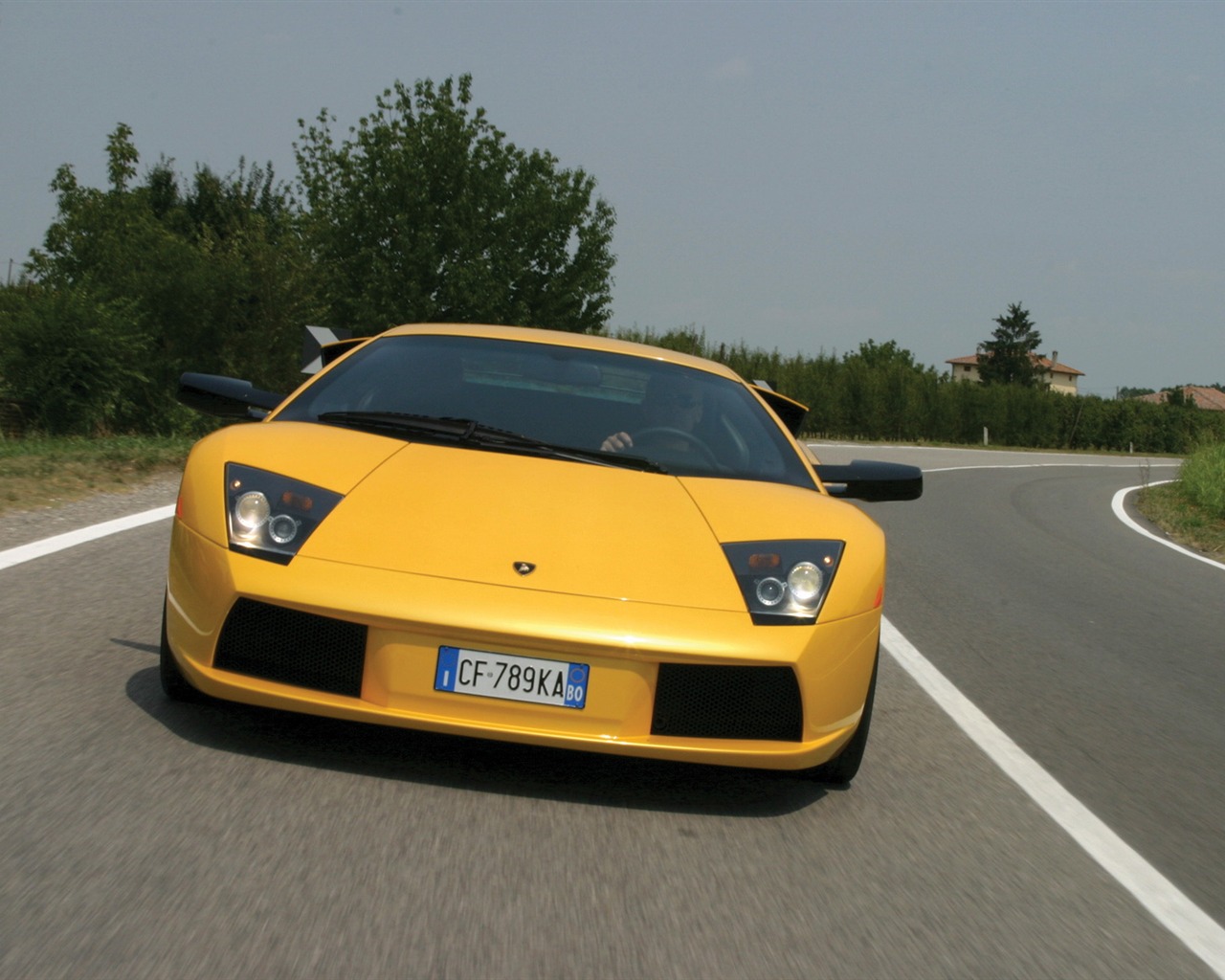 Lamborghini Murcielago - 2001 兰博基尼(一)12 - 1280x1024