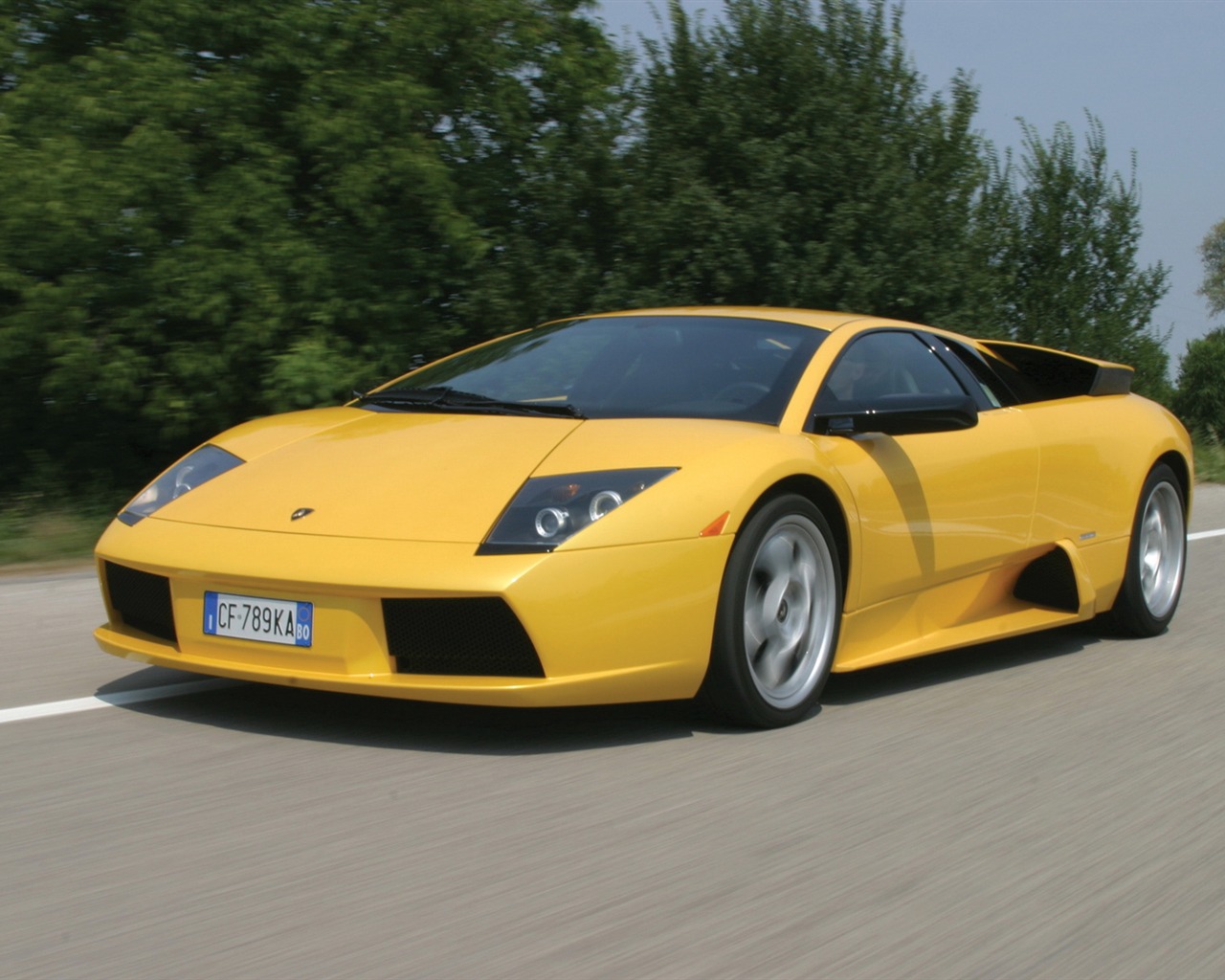 Lamborghini Murcielago - 2001 兰博基尼(一)17 - 1280x1024