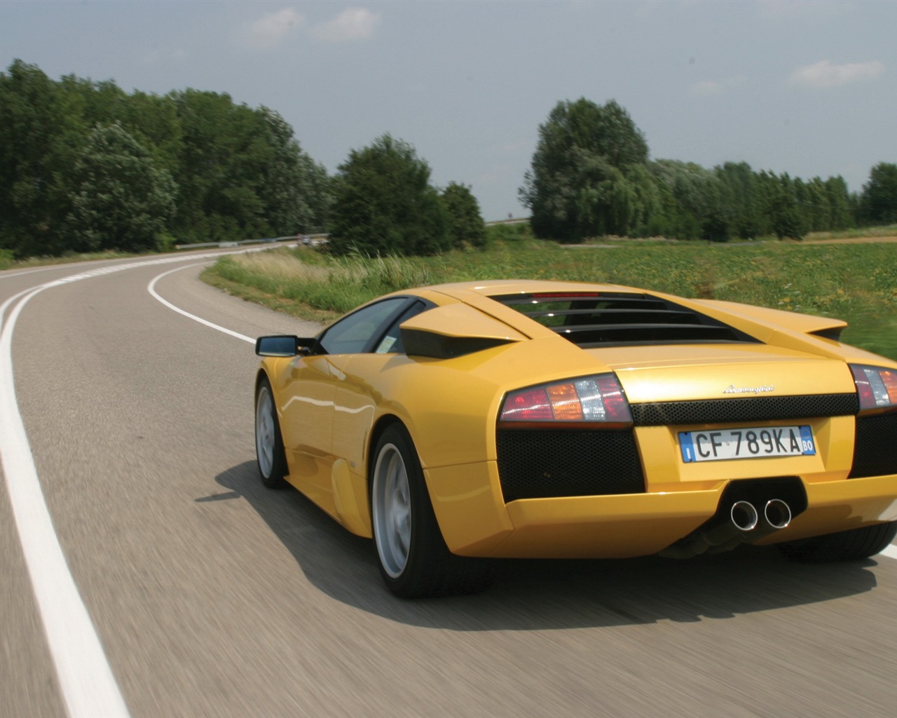 Lamborghini Murcielago - 2001 兰博基尼(一)22 - 1280x1024